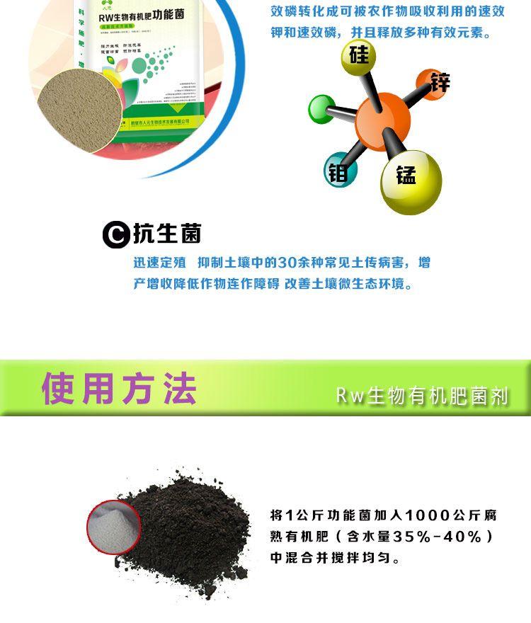 生物有機肥功能菌_有機肥生物功能菌產品資料2